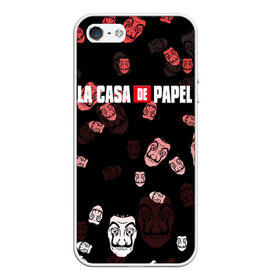 Чехол для iPhone 5/5S матовый с принтом La Casa de Papel (Z) в городе Новоалтайск, Силикон | Область печати: задняя сторона чехла, без боковых панелей | la casa de papel | netflix | берлин | бумажный дом | лиссабон | профессор | сальва | токио