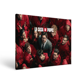 Холст прямоугольный с принтом La Casa de Papel (Z) в городе Новоалтайск, 100% ПВХ |  | la casa de papel | netflix | берлин | бумажный дом | лиссабон | профессор | сальва | токио