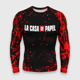 Мужской рашгард 3D с принтом La Casa de Papel (+спина) (Z) в городе Новоалтайск,  |  | la casa de papel | netflix | берлин | бумажный дом | лиссабон | профессор | сальва | токио