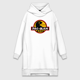 Платье-худи хлопок с принтом PAC MAN в городе Новоалтайск,  |  | old school | retro game | video game | видео игры | ретро игры