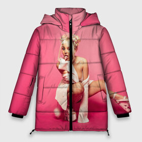 Женская зимняя куртка 3D с принтом DOJA CAT в городе Новоалтайск, верх — 100% полиэстер; подкладка — 100% полиэстер; утеплитель — 100% полиэстер | длина ниже бедра, силуэт Оверсайз. Есть воротник-стойка, отстегивающийся капюшон и ветрозащитная планка. 

Боковые карманы с листочкой на кнопках и внутренний карман на молнии | amala | amalaratna zandile dlamini | doja cat | hot pink | mooo | music | pink | rap | say so | интернет | корова | мем | музыка | мууу | розовый | рэп