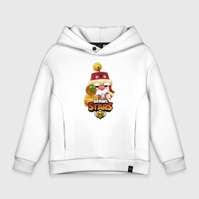 Детское худи Oversize хлопок с принтом Brawl Stars Gale Merchant в городе Новоалтайск, френч-терри — 70% хлопок, 30% полиэстер. Мягкий теплый начес внутри —100% хлопок | боковые карманы, эластичные манжеты и нижняя кромка, капюшон на магнитной кнопке | brawl | brawl stars | brawl stars gale | gale | merchant | stars | бравл | бравл старс | гэйл | гэйл торговец | гэйл. бравл старс | игра | моба | мобильная | премиум скин | старс | шутер