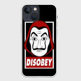 Чехол для iPhone 13 mini с принтом Бумажный Дом в городе Новоалтайск,  |  | casa | de | disobey | la | mask | netflix | papel | бумажный | деньги | дом | маска | маски | сериал