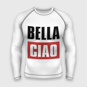 Мужской рашгард 3D с принтом Бумажный Дом в городе Новоалтайск,  |  | bella | casa | ciao | de | la | mask | netflix | papel | бумажный | деньги | дом | маска | маски | сериал