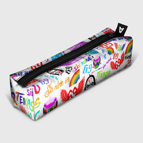 Пенал 3D с принтом 6IX9INE в городе Новоалтайск, 100% полиэстер | плотная ткань, застежка на молнии | 6ix9ine | 6ix9ine акула | daniel hernandez | gooba | rap | shark | six nine | tekashi | акула | даниэль эрнандес | музыка | реп | сикс найн | текаши
