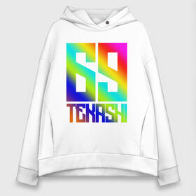 Женское худи Oversize хлопок с принтом TEKASHI 69 в городе Новоалтайск, френч-терри — 70% хлопок, 30% полиэстер. Мягкий теплый начес внутри —100% хлопок | боковые карманы, эластичные манжеты и нижняя кромка, капюшон на магнитной кнопке | 6ix9ine | 6ix9ine акула | daniel hernandez | gooba | rap | shark | six nine | tekashi | акула | даниэль эрнандес | музыка | реп | сикс найн | текаши