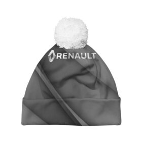 Шапка 3D c помпоном с принтом RENAULT в городе Новоалтайск, 100% полиэстер | универсальный размер, печать по всей поверхности изделия | abstract | auto | brand | car | geometry | renault | sport | texture | абстракция | авто | автомобильные | бренд | геометрия | классика | машины | модные | ренаулт | спорт | стиль | текстура