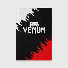 Обложка для паспорта матовая кожа с принтом VENUM SPORT в городе Новоалтайск, натуральная матовая кожа | размер 19,3 х 13,7 см; прозрачные пластиковые крепления | Тематика изображения на принте: mma | snake | sports | ufc | venum | venum mma | бокс | борьба | бренд | венум | единоборства | змея | мма | спорт | юфс