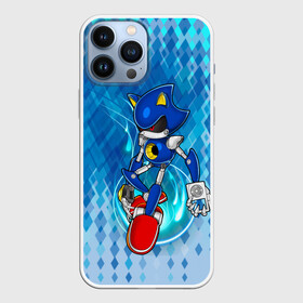 Чехол для iPhone 13 Pro Max с принтом Metal Sonic в городе Новоалтайск,  |  | Тематика изображения на принте: metal sonic | видеоигры | поколения ежик соник | робот | супер ёж