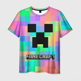 Мужская футболка 3D с принтом Minecraft. в городе Новоалтайск, 100% полиэфир | прямой крой, круглый вырез горловины, длина до линии бедер | craft | game | mine | minecraft | minecraftmemories | pixel | tnt | twitter | блок | динамит | игра | красный блок | майнкрафт | маркус перссон | пиксель | ремесло | тротил | шахта