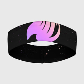 Повязка на голову 3D с принтом Helmet Fairy tail purple dots в городе Новоалтайск,  |  | fairy tail | аниме | дружба | кино | любовь | магия | манга хиро масимы | мультфильм | сёнэн | сериалы | сказка | фейри тейл | фэнтези | хвост | хвост феи