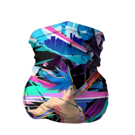 Бандана-труба 3D с принтом PROMARE в городе Новоалтайск, 100% полиэстер, ткань с особыми свойствами — Activecool | плотность 150‒180 г/м2; хорошо тянется, но сохраняет форму | anime | fdpp | fire rеscue | mad burnish | promare | аниме | гало | лио | опалённые | промар