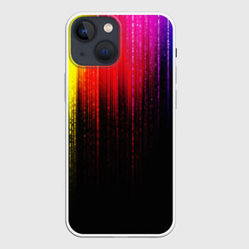Чехол для iPhone 13 mini с принтом КРАСКИ ГРАДИЕНТ в городе Новоалтайск,  |  | abstract | abstraction | color | fractal | geometry | paitnt | polygon | polygonal | psy | абстракция | геометрия | краски | неоновые | полигоны | психоделика | фрактал