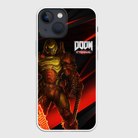 Чехол для iPhone 13 mini с принтом DOOM ETERNAL в городе Новоалтайск,  |  | demons | devil | doom | doom eternal | doom guy | doom slayer | hell | iddqd | slayer | ад | демоны | дум | палач рока