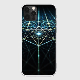 Чехол для iPhone 12 Pro Max с принтом CYBERWORLD ABSTRACT в городе Новоалтайск, Силикон |  | Тематика изображения на принте: abstract | abstraction | color | fractal | geometry | paitnt | polygon | polygonal | psy | абстракция | геометрия | краски | неоновые | полигоны | психоделика | фрактал