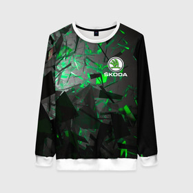 Женский свитшот 3D SKODA.: в городе Новоалтайск, 100% полиэстер с мягким внутренним слоем | круглый вырез горловины, мягкая резинка на манжетах и поясе, свободная посадка по фигуре | abstract | auto | brand | car | geometry | skoda | sport | texture | абстракция | авто | автомобильные | бренд | геометрия | классика | машины | модные | спорт | стиль | текстура | шкода