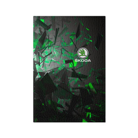 Обложка для паспорта матовая кожа SKODA.: в городе Новоалтайск, натуральная матовая кожа | размер 19,3 х 13,7 см; прозрачные пластиковые крепления | abstract | auto | brand | car | geometry | skoda | sport | texture | абстракция | авто | автомобильные | бренд | геометрия | классика | машины | модные | спорт | стиль | текстура | шкода