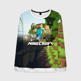Мужской свитшот 3D с принтом Minecraft. в городе Новоалтайск, 100% полиэстер с мягким внутренним слоем | круглый вырез горловины, мягкая резинка на манжетах и поясе, свободная посадка по фигуре | craft | game | mine | minecraft | minecraftmemories | pixel | tnt | twitter | блок | динамит | игра | красный блок | майнкрафт | маркус перссон | пиксель | ремесло | тротил | шахта