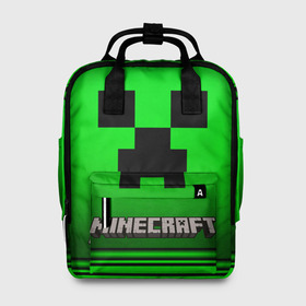 Женский рюкзак 3D с принтом Minecraft. в городе Новоалтайск, 100% полиэстер | лямки с регулируемой длиной, сверху ручки, чтобы рюкзак нести как сумку. Основное отделение закрывается на молнию, как и внешний карман. Внутри два дополнительных кармана, один из которых закрывается на молнию. По бокам два дополнительных кармашка, куда поместится маленькая бутылочка
 | craft | game | mine | minecraft | minecraftmemories | pixel | tnt | twitter | блок | динамит | игра | красный блок | майнкрафт | маркус перссон | пиксель | ремесло | тротил | шахта