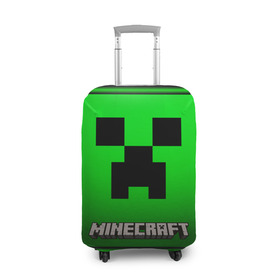 Чехол для чемодана 3D с принтом Minecraft. в городе Новоалтайск, 86% полиэфир, 14% спандекс | двустороннее нанесение принта, прорези для ручек и колес | craft | game | mine | minecraft | minecraftmemories | pixel | tnt | twitter | блок | динамит | игра | красный блок | майнкрафт | маркус перссон | пиксель | ремесло | тротил | шахта