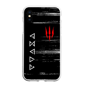 Чехол для iPhone XS Max матовый с принтом THE WITCHER. в городе Новоалтайск, Силикон | Область печати: задняя сторона чехла, без боковых панелей | Тематика изображения на принте: geralt | the witcher | the witcher wild hunt | witcher | ведьмак | ведьмак 3 | геральт | сериал