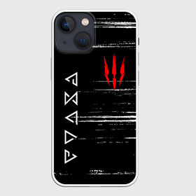 Чехол для iPhone 13 mini с принтом THE WITCHER. в городе Новоалтайск,  |  | Тематика изображения на принте: geralt | the witcher | the witcher wild hunt | witcher | ведьмак | ведьмак 3 | геральт | сериал