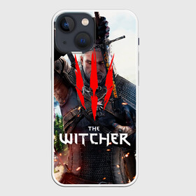 Чехол для iPhone 13 mini с принтом The Witcher. в городе Новоалтайск,  |  | Тематика изображения на принте: netflix | the witcher | американский сериал | ве витчер | ведьмак | геральт | игра | кино | нетфликс | популярные иллюстрации | сериал | сериалы | фильмы | фэнтези