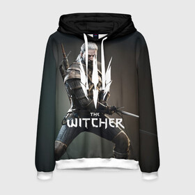Мужская толстовка 3D с принтом The Witcher в городе Новоалтайск, 100% полиэстер | двухслойный капюшон со шнурком для регулировки, мягкие манжеты на рукавах и по низу толстовки, спереди карман-кенгуру с мягким внутренним слоем. | netflix | the witcher | американский сериал | ве витчер | ведьмак | геральт | игра | кино | нетфликс | популярные иллюстрации | сериал | сериалы | фильмы | фэнтези