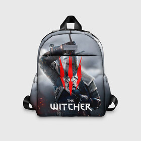 Детский рюкзак 3D с принтом The Witcher. в городе Новоалтайск, 100% полиэстер | лямки с регулируемой длиной, сверху петелька, чтобы рюкзак можно было повесить на вешалку. Основное отделение закрывается на молнию, как и внешний карман. Внутри дополнительный карман. По бокам два дополнительных кармашка | netflix | the witcher | американский сериал | ве витчер | ведьмак | геральт | игра | кино | нетфликс | популярные иллюстрации | сериал | сериалы | фильмы | фэнтези