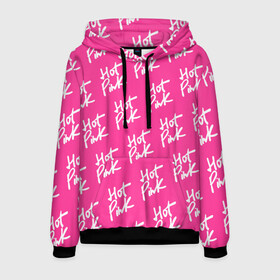 Мужская толстовка 3D с принтом HOT PINK в городе Новоалтайск, 100% полиэстер | двухслойный капюшон со шнурком для регулировки, мягкие манжеты на рукавах и по низу толстовки, спереди карман-кенгуру с мягким внутренним слоем. | amala | amalaratna zandile dlamini | doja cat | hot pink | mooo | music | pink | rap | say so | интернет | корова | мем | музыка | мууу | розовый | рэп