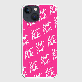 Чехол для iPhone 13 mini с принтом HOT PINK в городе Новоалтайск,  |  | Тематика изображения на принте: amala | amalaratna zandile dlamini | doja cat | hot pink | mooo | music | pink | rap | say so | интернет | корова | мем | музыка | мууу | розовый | рэп