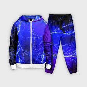 Детский костюм 3D с принтом ELECTRIX DIGITAL в городе Новоалтайск,  |  | color | colour | electricity | glim | glow | light | lights | neon | power | shine | молния | напряжение | неоновый | разряд | стихия | ток | удар | электричество