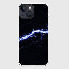 Чехол для iPhone 13 mini с принтом СТИХИЯ в городе Новоалтайск,  |  | color | colour | electricity | glim | glow | light | lights | neon | power | shine | молния | напряжение | неоновый | разряд | стихия | ток | удар | электричество