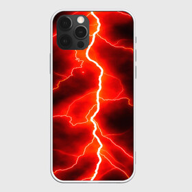 Чехол для iPhone 12 Pro Max с принтом МОЛНИЯ в городе Новоалтайск, Силикон |  | color | colour | electricity | glim | glow | light | lights | neon | power | shine | молния | напряжение | неоновый | разряд | стихия | ток | удар | электричество