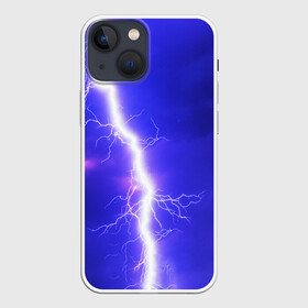 Чехол для iPhone 13 mini с принтом NEON ELECTRIX в городе Новоалтайск,  |  | color | colour | electricity | glim | glow | light | lights | neon | power | shine | молния | напряжение | неоновый | разряд | стихия | ток | удар | электричество