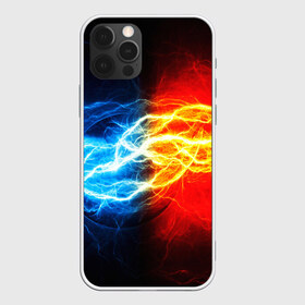 Чехол для iPhone 12 Pro Max с принтом БИТВА МОЛНИЙ в городе Новоалтайск, Силикон |  | color | colour | electricity | glim | glow | light | lights | neon | power | shine | молния | напряжение | неоновый | разряд | стихия | ток | удар | электричество