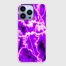 Чехол для iPhone 13 Pro с принтом НЕОНОВАЯ СТИХИЯ в городе Новоалтайск,  |  | color | colour | electricity | glim | glow | light | lights | neon | power | shine | молния | напряжение | неоновый | разряд | стихия | ток | удар | электричество