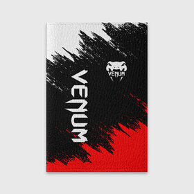 Обложка для паспорта матовая кожа с принтом VENUM в городе Новоалтайск, натуральная матовая кожа | размер 19,3 х 13,7 см; прозрачные пластиковые крепления | Тематика изображения на принте: mma | snake | sports | ufc | venum | venum mma | бокс | борьба | бренд | венум | единоборства | змея | мма | спорт | юфс