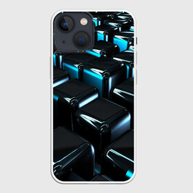 Чехол для iPhone 13 mini с принтом ТЕКСТУРА в городе Новоалтайск,  |  | abstract | abstraction | color | fractal | geometry | paitnt | polygon | polygonal | psy | абстракция | геометрия | краски | неоновые | полигоны | психоделика | фрактал