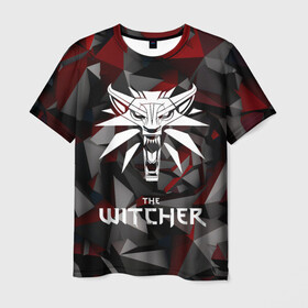 Мужская футболка 3D с принтом The Witcher. в городе Новоалтайск, 100% полиэфир | прямой крой, круглый вырез горловины, длина до линии бедер | netflix | the witcher | американский сериал | ве витчер | ведьмак | геральт | игра | кино | нетфликс | популярные иллюстрации | сериал | сериалы | фильмы | фэнтези