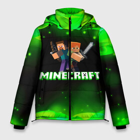 Мужская зимняя куртка 3D с принтом Minecraft 1 в городе Новоалтайск, верх — 100% полиэстер; подкладка — 100% полиэстер; утеплитель — 100% полиэстер | длина ниже бедра, свободный силуэт Оверсайз. Есть воротник-стойка, отстегивающийся капюшон и ветрозащитная планка. 

Боковые карманы с листочкой на кнопках и внутренний карман на молнии. | dungeons | game | logo | minecraft | герои | грифер | детские | зомби | игра | игроман | компьютерные | лого | логотип | логотипигры | майнкрафт | мечи | мобы | огонь | персонажи | песочница | подземелья | симулятор