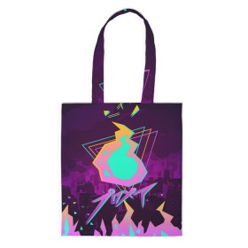 Сумка 3D повседневная с принтом PROMARE в городе Новоалтайск, 100% полиэстер | Плотность: 200 г/м2; Размер: 34×35 см; Высота лямок: 30 см | anime | fdpp | fire rеscue | mad burnish | promare | аниме | гало | лио | опалённые | промар