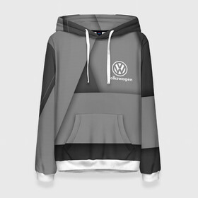 Женская толстовка 3D с принтом VOLKSWAGEN. в городе Новоалтайск, 100% полиэстер  | двухслойный капюшон со шнурком для регулировки, мягкие манжеты на рукавах и по низу толстовки, спереди карман-кенгуру с мягким внутренним слоем. | abstract | auto | brand | car | geometry | sport | texture | volkswagen | абстракция | авто | автомобильные | бренд | геометрия | классика | машины | модные | спорт | стиль | текстура | фольксваген