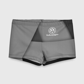 Детские купальные плавки 3D с принтом VOLKSWAGEN. в городе Новоалтайск, Полиэстер 85%, Спандекс 15% | Слитный крой, подклад по переду изделия, узкие бретели | Тематика изображения на принте: abstract | auto | brand | car | geometry | sport | texture | volkswagen | абстракция | авто | автомобильные | бренд | геометрия | классика | машины | модные | спорт | стиль | текстура | фольксваген