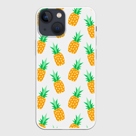 Чехол для iPhone 13 mini с принтом Ананасы. в городе Новоалтайск,  |  | abstract | brand | geometry | sport | texture | абстракция | ананасы | бренд | геометрия | классика | летние | минимализм | модные | популярные иллюстрации | прикольные картинки | спорт | стиль | стильные | текстура