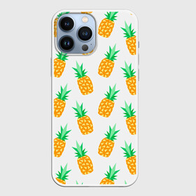 Чехол для iPhone 13 Pro Max с принтом Ананасы. в городе Новоалтайск,  |  | Тематика изображения на принте: abstract | brand | geometry | sport | texture | абстракция | ананасы | бренд | геометрия | классика | летние | минимализм | модные | популярные иллюстрации | прикольные картинки | спорт | стиль | стильные | текстура