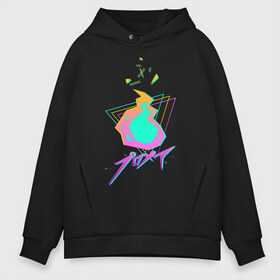 Мужское худи Oversize хлопок с принтом PROMARE в городе Новоалтайск, френч-терри — 70% хлопок, 30% полиэстер. Мягкий теплый начес внутри —100% хлопок | боковые карманы, эластичные манжеты и нижняя кромка, капюшон на магнитной кнопке | anime | fdpp | fire rеscue | mad burnish | promare | аниме | гало | лио | опалённые | промар