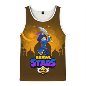 Мужская майка 3D с принтом MORTIS BRAWL STARS в городе Новоалтайск, 100% полиэстер | круглая горловина, приталенный силуэт, длина до линии бедра. Пройма и горловина окантованы тонкой бейкой | brawl | brawl stars | brawl stars rogue mortis | clash | mortis brawl stars | rogue mortis | бравл старс | бравл старс коварный мортис | игра | коварный мортис | мобильные игры | мортис