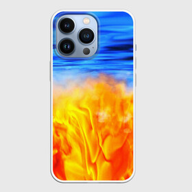 Чехол для iPhone 13 Pro с принтом ЛЕД И ПЛАМЯ в городе Новоалтайск,  |  | fire | в огне | взрыв | огненный | огонь | пожар | текстура
