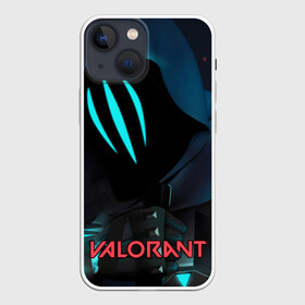 Чехол для iPhone 13 mini с принтом VALORANT OMEN в городе Новоалтайск,  |  | omen | riot games | valorant | валорант | детская | детям | игра | компьютерная игра | омен | омэн | персонаж | стрельба | стрелялка | шутер